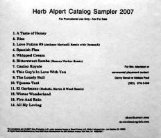 Herb Alpert: Herb Alpert Catalog Sampler 2007