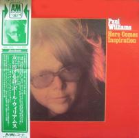 Paul Williams: Here Comes Inspiration Japan vinyl album