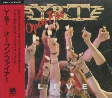 Y&T: Open Fire Japan CD album