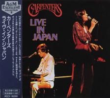 Carpenters: Live In Japan Japan CD album