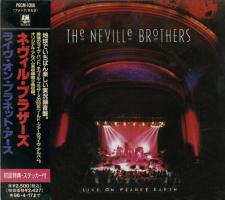 Neville Brother: Live On Planet Earth Japan CD album