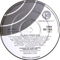 Original Cast: The Rocky Horror Show US vinyl album