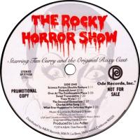 Original Cast: The Rocky Horror Show U.S. album promo label