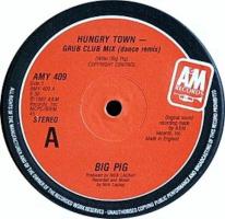 Big Pig: Hungry Town Britain 12-inch stock label