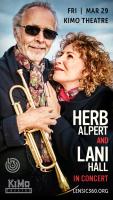 Herb Alpert & Lani Hall March 29, 2024 concert ad
