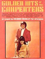 Carpenters: Golden Hits Music Book