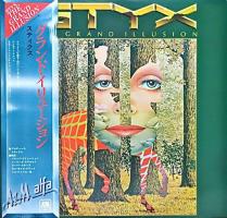 Styx: The Grand Illusion Japan vinyl album