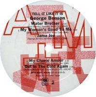 George Benson: Tell It Like It Is U.S. vinyl album label