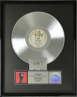 Janet Jackson: Control RIAA platinum album