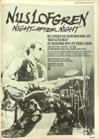 Nils Lofgren: Night After Night Britain ad