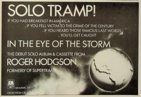 Roger Hodgson: In the Eye Of the Storm Britain ad