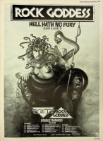 Rock Goddess: Hell Hath No Fury Britain ad