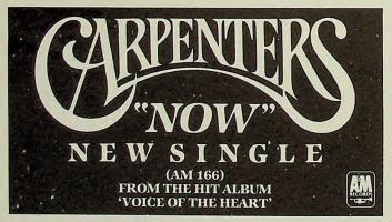 Carpenters: Now Britain ad