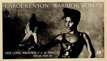 Carol Kenyon: Warrior Woman Britain ad