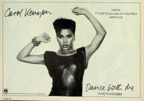 Carol Kenyon: Dance With Me Britain ad