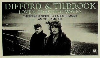 Difford & Tilbrook: Love's Crashing Waves Britain ad