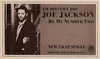 Joe Jackson: Be My Number Two Britain ad