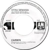 Carmin: Otra Semana Mexico promo 7-inch
