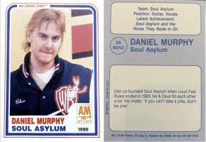 Soul Asylum Daniel Murphy Big League card