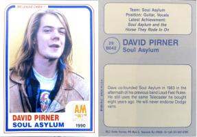 Soul Asylum: Dave Pirner Big League card 1990