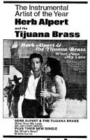 Herb Alpert & the Tijuana Brass: What Now My Love Britain ad