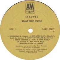 Strawbs: Grave New World Israel vinyl album