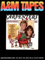 Carpenters: Christmas Portrait US 8-track tape