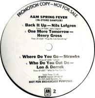 A&M Spring Fever U.S. promotional vinyl album
