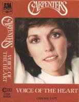 Carpenters: Voice Of the Heart Britain cassette album
