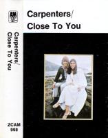 Carpenters: Close to You Britain cassette album