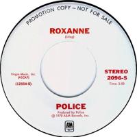 Police: Roxanne US promo 7-inch