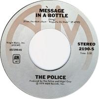 Police: Message In a Bottle US 7-inch