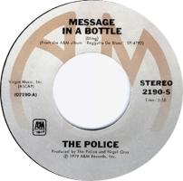 Police: Message In a Bottle US 7-inch