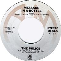 Police: Message In a Bottle US 7-inch