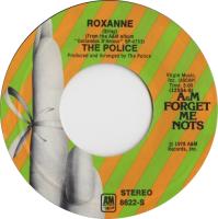 Police: Roxanne Forget Me Nots US 7-inch