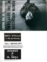 Robyn Hitchcock & the Egyptians: Madonna Of the Wasps US postcard