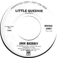 Jan Berry: Little Queenie US promo 7-inch