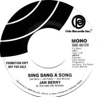 Jan Berry: Sing Sang a Song US promo 7-inch