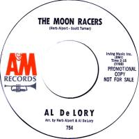 Al Delory: The Moon Racers US promo 7-inch