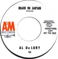 Al Delory: Maid In Japan US promo 7-inch