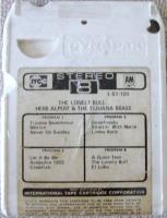 Herb Alpert & the Tijuana Brass: The Lonely Bull US 8-track