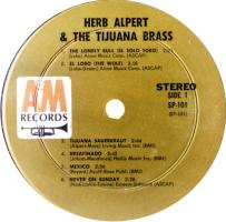 Herb Alpert & the Tijuana Brass: The Lonely Bull US stereo album