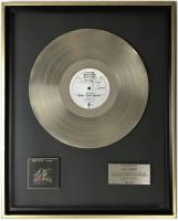 Quincy Jones: The Dude US in-house platinum award