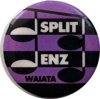 Split Enz: Waiata promo pin