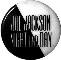 Joe Jackson: Night and Day promo pin
