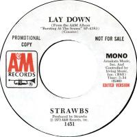 Strawbs: Lay Down US promo 7-inch