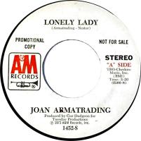 Joan Armatrading: Lonely Lady US promo 7-inch