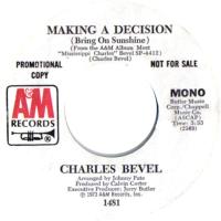 Charles Bevel: Making a Decision US promo 7-inch