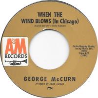 George McCurn: When the Wind Blows US 7-inch