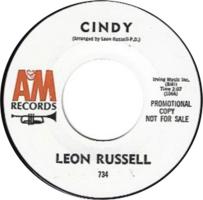 Leon Russell: Cindy US promo 7-inch
